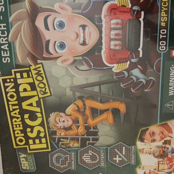 Spy Code Operation Escape Room Interactive Game NIB SEALED - Picture 7 of 9